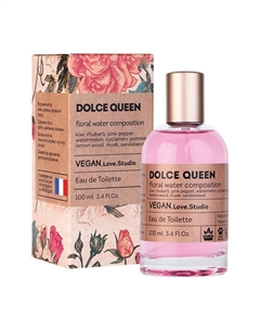 Туалетная вода женская Dolce Queen арбуз ревень цикламен 100 Vegan.love.studio