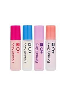 Набор парфюмерных масел для тела с феромонами №3, №6, №4, №9 32 Formula sexy