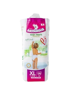 Подгузники трусики XL(12-20 кг) Akinawa