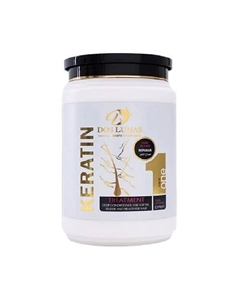 Восстанавливающая маска для волос с кератином и маслом авокадо 1000 Dos lunas