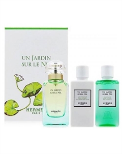 HERMES Набор Un Jardin Sur Le Nil: Туалетная вода + Молочко для тела + Гель для душа 1 Hermes