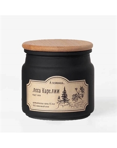 Ароматическая свеча "Леса Карелии" с хлопковым фитилем 175 А помнишь...
