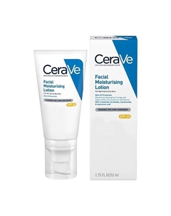 Увлажняющий солнцезащитный флюид Facial Moisturising Lotion SPF 25 52 Cerave