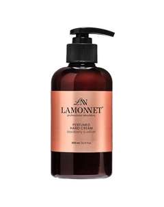 Крем для рук парфюмированный, питательный и увлажняющий Лист смородины и ветивер 300 Lamonnet