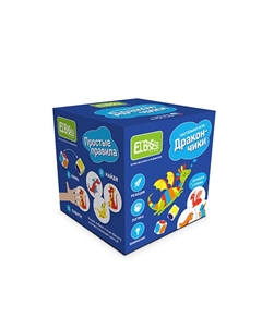 Настольная игра для детей с кубиком Дракончики El'basco