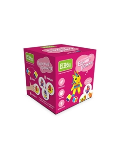 Настольная игра для детей с кубиком Единорожки El'basco