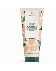 Увлажняющий лосьон Almond Milk для сухой и чувствительной кожи 200 The body shop
