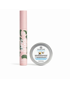 Набор Love Skin & Lashes: Тушь для ресниц + Бальзам для снятия макияжа The body shop