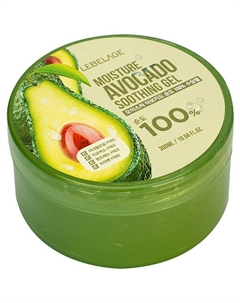 Увлажняющий успокаивающий гель с экстрактом авокадо, 300 Lebelage