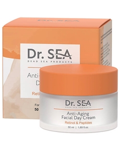 Крем для лица дневной антивозрастной с ретинолом и пептидами 50 Dr. sea