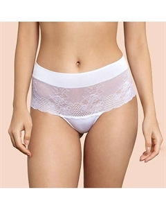 Трусы женские шорты из микрофибры с кружевом Luce del sole