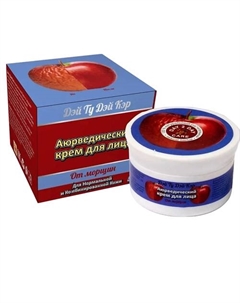 Аюрведический крем для лица "От Морщин" для нормальной комбинированной кожи 100 Day 2 day care