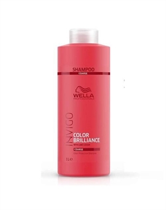 Шампунь защита цвета окрашенных жестких волос INVIGO COLOR BRILLIANCE 1000 Wella professionals