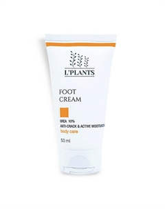 Крем для ног с мочевиной 10% от трещин 50 L'plants