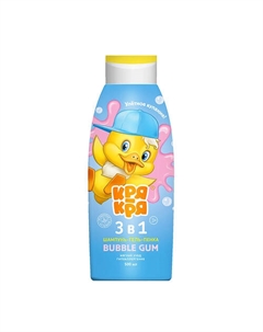 Шампунь-гель-пенка 3 в 1 Бабл Гам 500 Кря-кря