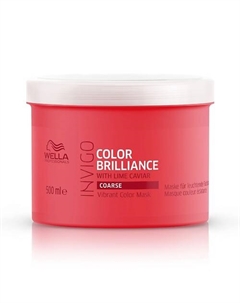 Маска-уход для защиты цвета окрашенных жестких волос INVIGO Color Brilliance 500 Wella professionals