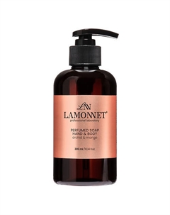 Жидкое мыло для рук и тела парфюмированное. Манго и орхидея 300 Lamonnet