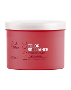 Маска защита цвета окрашенных тонких волос INVIGO COLOR BRILLIANCE 500 Wella professionals