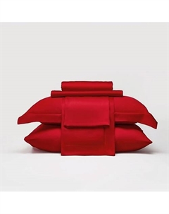 Постельное белье Signature Tencel Arty 200x220 см Красный Arya home collection