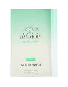 Парфюмерная вода Acqua di Gioia Intense 50 Giorgio armani