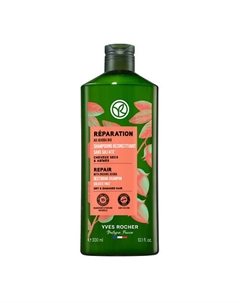 Шампунь ВОССТАНОВЛЕНИЕ с Жожоба БИО – Без Сульфатов – Для сухих и поврежденных волос 300 Yves rocher