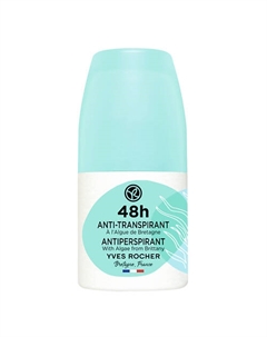 ДЕЗОДОРАНТ-АНТИПЕРСПИРАНТ 48Ч с Морскими Водорослями из Бретани, Франции 50 Yves rocher