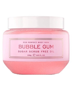 Скраб для тела сахарный без масла "Bubble Gum" 230 Space in tan