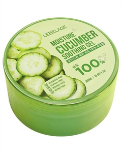 Увлажняющий успокаивающий гель с огурцом, 300 Lebelage