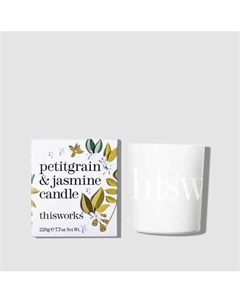 Ароматическая свеча Petitgrain & Jasmine С маслами петитгрена и жасмина 220 This works