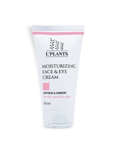 Крем для лица и век увлажняющий с гиалуроновой кислотой и янтарём 50 L'plants