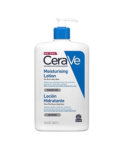 Лосьон увлажняющий с церамидами For Dry to Very Dry Skin 1000 Cerave