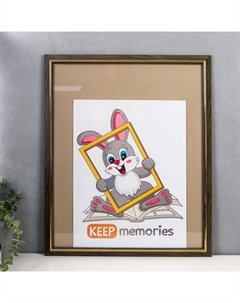 Фоторамка пластик 40х50 см 1225 оливковый Keep memories
