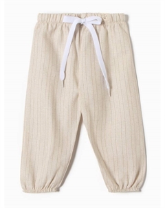 Брюки детские, бежевые, рост 86-92 см Minaku