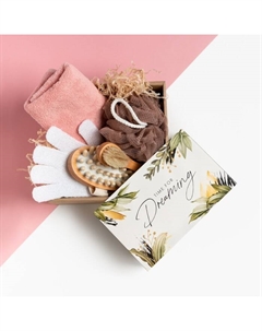 Набор подарочный «» Dreaming, полотенце 30×60 см, повязка на голову, носки Этель