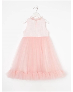 Платье нарядное детское : PartyDress со стойкой цвет розовый, р-р 116 Minaku