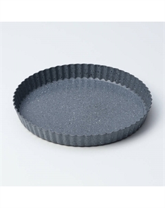 Форма для выпечки «Элин Мрамор», d=24 см, разъёмная, антипригарное покрытие, серая Доляна