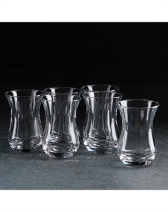 Армуду Keyif, 140 мл, прозрачные, набор 6 шт., стекло Pasabahce