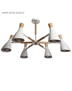 Люстра «Марокко» 6×40 Вт E27 белый 90×90×58.5 см Bayerlux