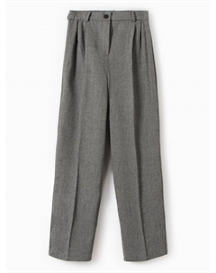 Брюки женские с защипами : Modern classic цвет темно-серый, р-р 50 Minaku