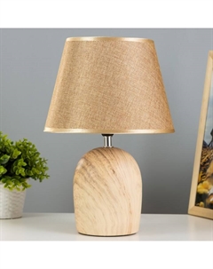 Настольная лампа «Вудланд» E14 40 Вт коричневый 23×23×35 см Risalux