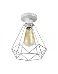 Люстра потолочная «Адри», 1×60 Вт, E27, белый, 16×16×18 см Bayerlux