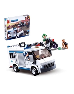 Конструктор «Полиция: Погоня», 117 деталей Sluban