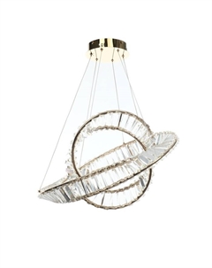 Светильник с ПДУ «Джеми» LED 142 Вт 3000-6000К золото 60×60×120 см Bayerlux