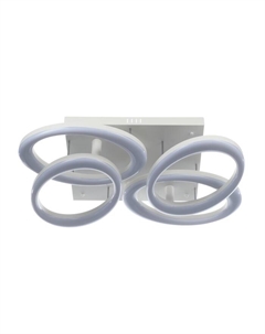 Люстра с ПДУ «Монса» 4хLEd=190 Вт 3000-6000К белый 83×56×15 см Bayerlux