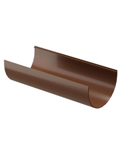 Желоб водосточный PREMIUM, 3000 мм, цвет каштан Docke
