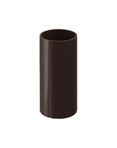 Труба водосточная PREMIUM, 3000 мм, цвет шоколад Docke