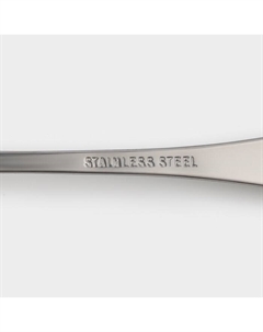 Набор чайных ложек «Капля», 15 см, 6 шт., нержавеющая сталь, серебристый Доляна