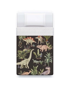 Покрывало 1.5-спальное «. Юрский период», 145×210±5 см, микрофибра Этель