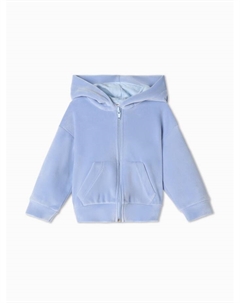 Толстовка Plushy, р. 92-98, голубой Крошка я