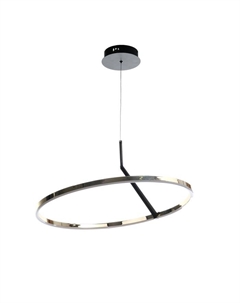 Светильник с ПДУ «Холли» LED 48 Вт 3000-6000К черно-золотой 60×60×22 см Bayerlux